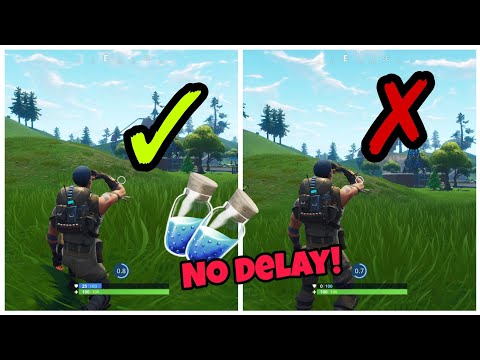 Drink Mini Shields Without Delay (working) Fortnite Glitches Season 5 PS4/Xbox one 2018 Video
