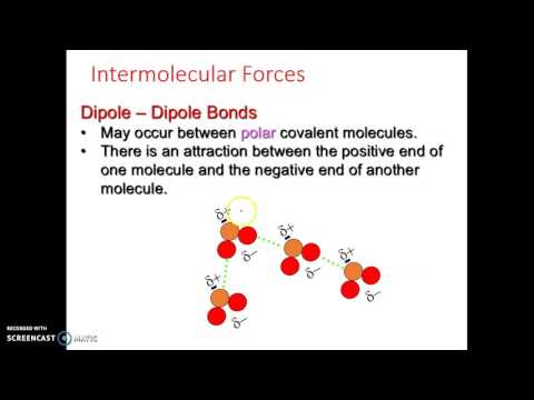 Bonding Lecture 7: Intermolecular forces
