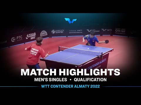 Liu Yebo vs Cristian Pletea | MS | WTT Contender Almaty 2022 (Qual)