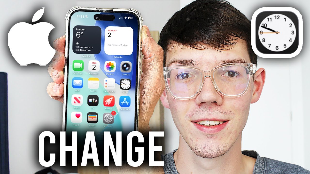 How To Change Clock Icon On iPhone Home Screen - Step By Step