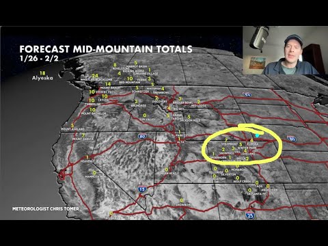 Mountain Weather Update 1/26, Meteorologist Chris Tomer