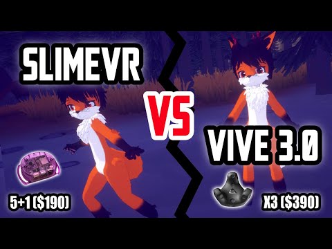 SlimeVR vs Vive: Updated Tracking Comparison