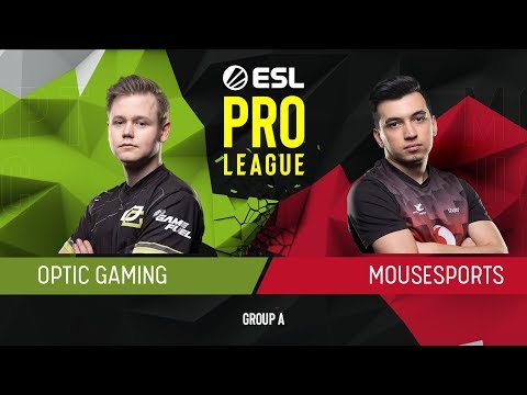 CS:GO - Mousesports vs. OpTic  [Overpass] Map 1 - Group A - ESL Pro League Season 9 Europe