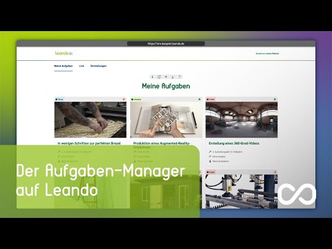 Der Aufgaben-Manager auf Leando