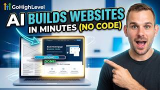 GoHighLevel AI Studio Tutorial: Build $1,000 Client Websites FAST