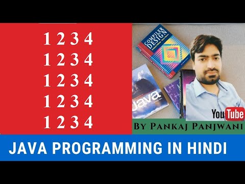 2 Java Pattern Programming || Hindi