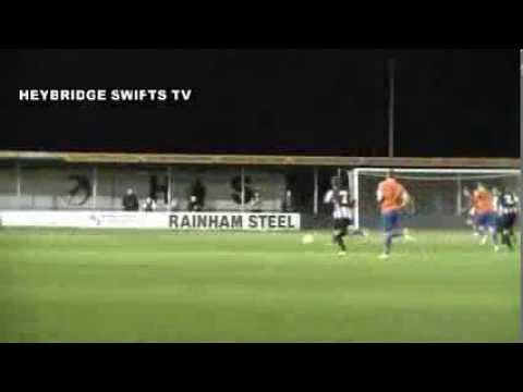 Heybridge Swifts 0 - 7 Braintree Town 22/10/2013. Essex Senior Cup