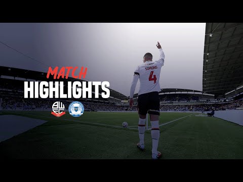 HIGHLIGHTS | Wanderers vs Peterborough United