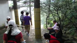 Video : China : Exploring the beautiful HuangShan 黄山 mountain; part 1 (8/8)