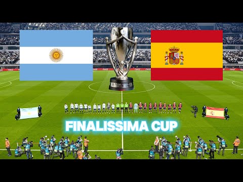 Argentina vs Spain | FINALISSIMA CONMEBOL - UEFA CUP | Full Match All Goals | #football