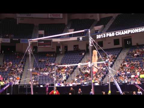 Amelia Hundley - Uneven Bars - 2013 P&G Championships - Jr. Women - Day 2