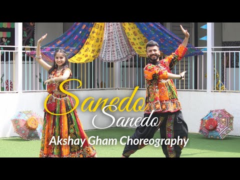 Sanedo Sanedo Dance Choreography | Garba | Ft.Anavi Khanna