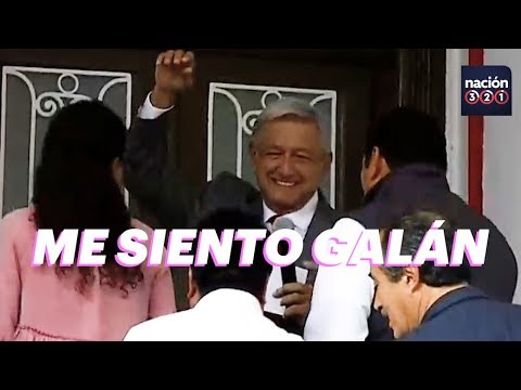 Comparte este AMLO si también te sientes muy galán