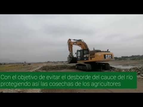 Inspección de Trabajos en el Río Jequetepeque, video de YouTube