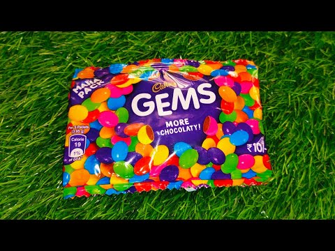 Cadbury Gems More Chocolaty Review | Cadbury Gems maha pack rs 10 | Food review | Chatpat food tv 🥳