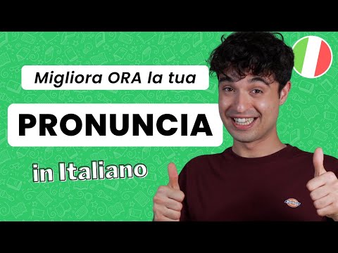 How to instantly sound more Italian / Pronunciation Tips in Italian (ita audio with subs)
