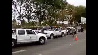 preview picture of video 'Escapa infractor de la  Policia Nacional de Ecuador - CTE - Aduana (Huaquillas)'