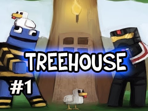 Minecraft: Treehouse REBORN w/Nova & Kootra Ep.1 -  ITS BACK!!!
