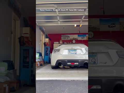 FRS Tomei Catback VS. TOMEI HEADERS + TOMEI CATBACK (Sound Comparison)