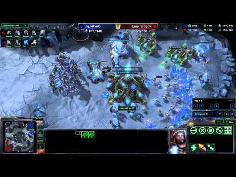 HD Starcraft 2 Hero v Happy PvT Heart of the Swarm