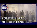 Politie slaags met omstanders brandend huis in Gelderse Wezep | NU.nl