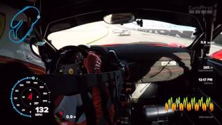 RUSTY WALLACE CRACKS THE TOP-10 IN FERRARI WORLD FINALS