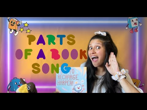 PARTS OF A BOOK SONG 📚 | Songs with Mrs. Salisbury & Roger the Reading Robin | Sing-a-long Songs 🎶