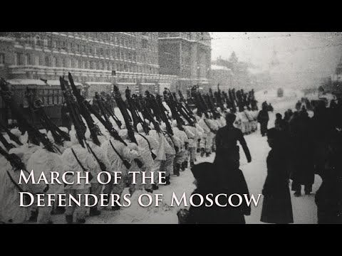 [Eng CC] March of the Defenders of Moscow / Песня защитников Москвы [Soviet Military Song]