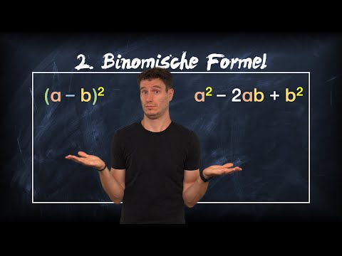 zweite Binomische Formel - einfach erklärt