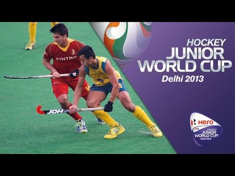 Belgium vs Australia - Men's Hero Hockey Junior World Cup India 5/6 Place [15/12/2013]