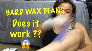 HARD WAX BEANS | DOES THIS REALLY WORK ?? PAINFUL ??