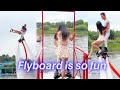 Flyboard Ride Is Wonderful Amazing Balance