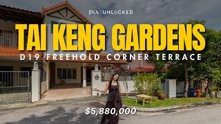 Freehold Corner Terrace in District 19 that is Move-In Ready | Tai Keng Gardens