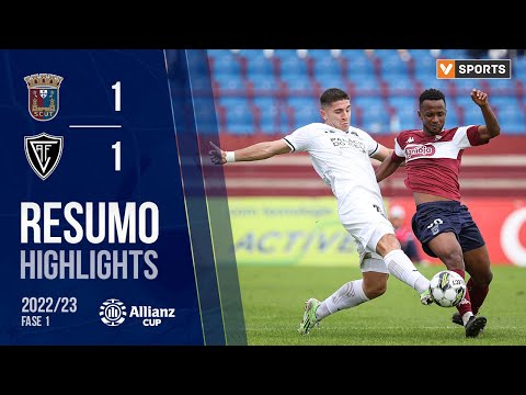 Highlights | Resumo: Torreense 1-1 Ac. Viseu (Taça da Liga 22/23 - Fase 3 - Jornada 1)