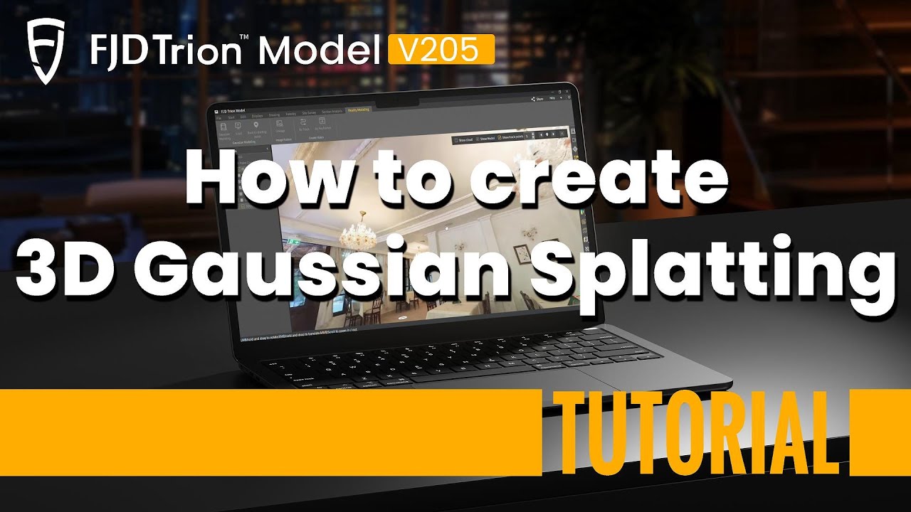 FJD Trion Model V205 How to Create 3D Gaussian Splatting