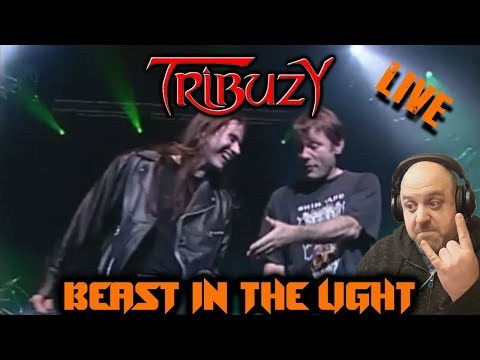 Jerkturtle Reacts://FIRST TIME//LIVE//Tribuzy- Beast in the Light ft. Bruce Dickinson
