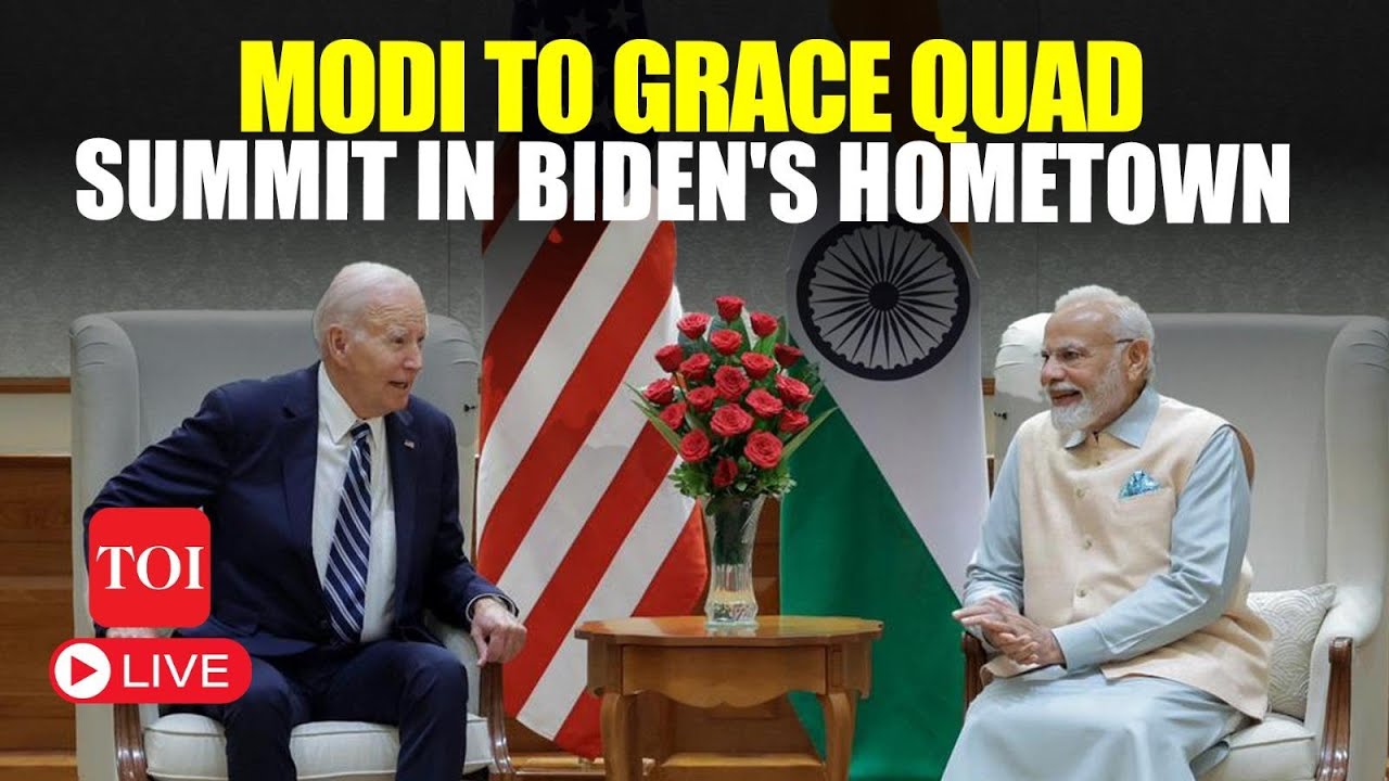 LIVE | Biden Reveals Proudest Achievement | Indian PM's Farewell Meeting With U.S. Pres