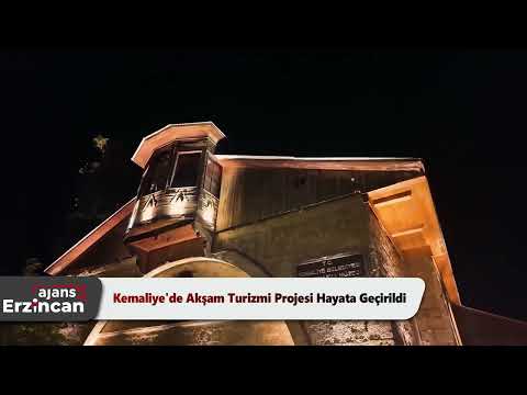 Kemaliye'de Akşam Turizmi Projesi Hayata Geçirildi