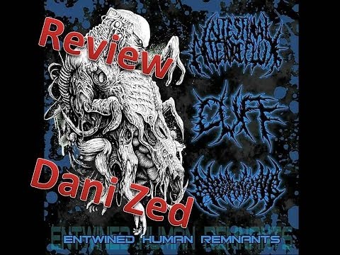Review(English) - Entwined Human Remants - 3-Way Split - Morbid Generation Records - Dani Zed