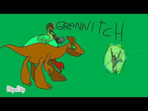 Grennitch on plant island
