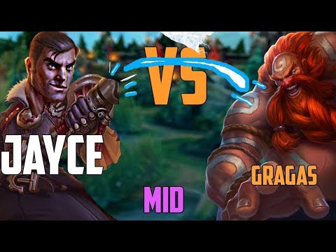 Electrocute AP Gragas vs Jayce || Full Game