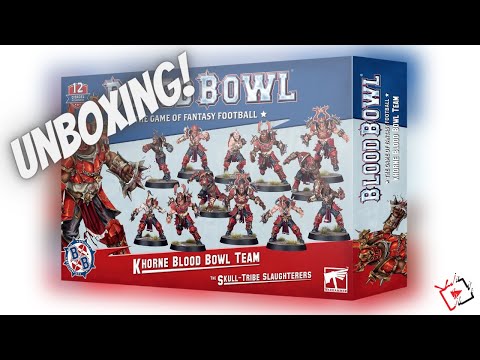 Blood Bowl | Khorne Team | Unboxing and review