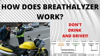 Breath alcohol analyzer | How breathalyzers work? | Chemistry of breathanalyzers