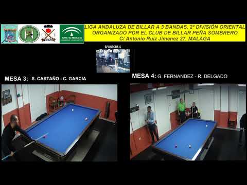 BILLAR 3 BANDAS  13ª JORNADA 2ª REGIONAL ORIENTAL