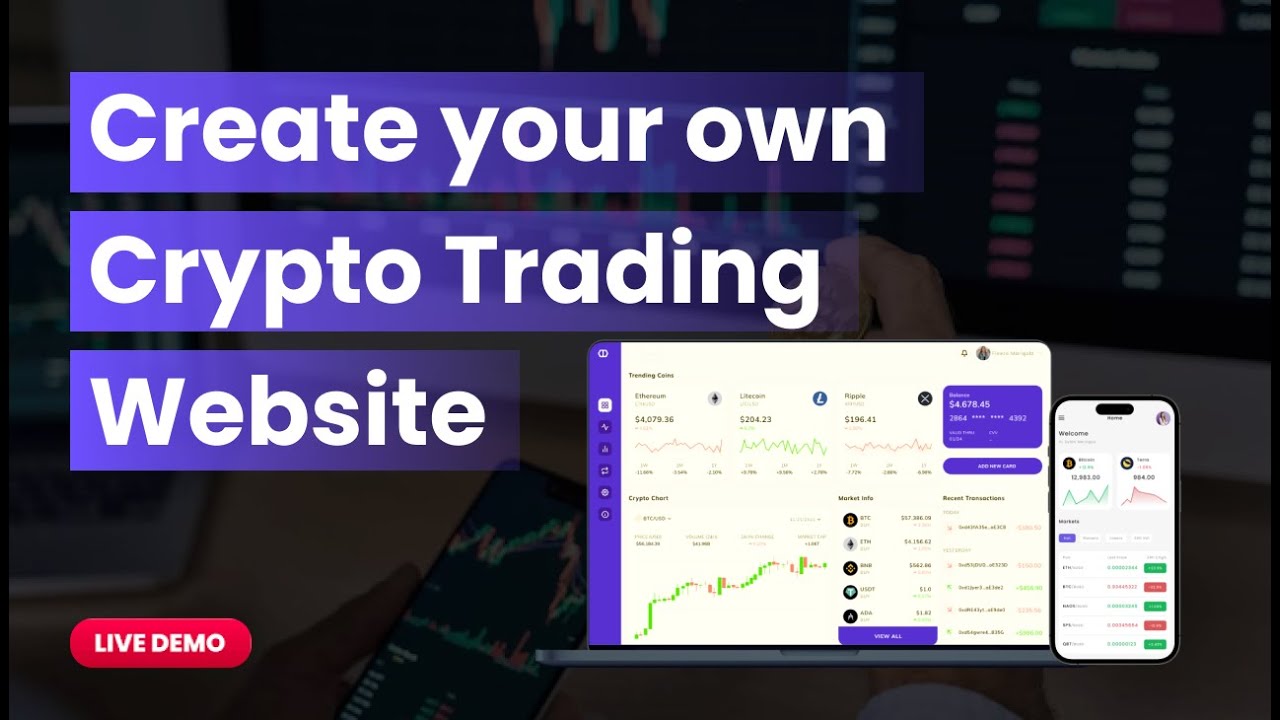 Centralized Crypto Exchange Development - Launch your own Crypto Trading Website (Live Demo)