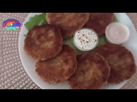 köstliche Kartoffelschnitzel / außen knusprig & innen zart / Ela 1214