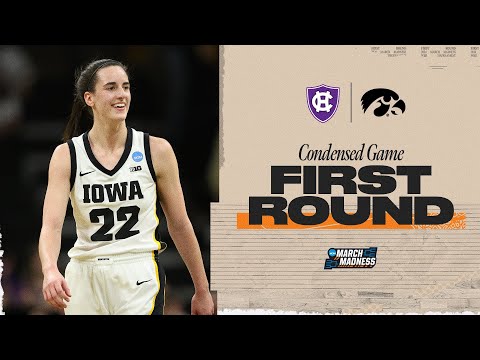 Iowa vs. Holy Cross - First Round NCAA tournament extended highlights