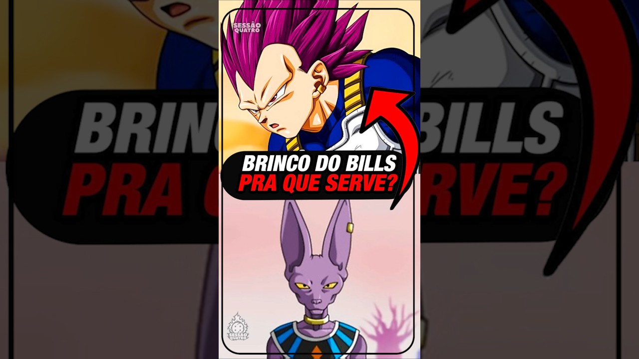 PRA QUE SERVE O BRINCO DO BILLS?  #dragonball #goku #dragonballbr