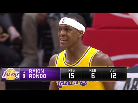 Rajon Rondo Full Highlights vs Clippers | 15 Pts, 6 Rebs, 12 Asts | 04.05.2019 | 2018-2019 SEASON