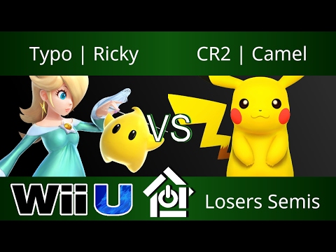 Typo House WR 3/21/17 - Typo | Ricky (Rosaluma) vs CR2 | Camel (Pikachu) - Smash 4 Losers Semis